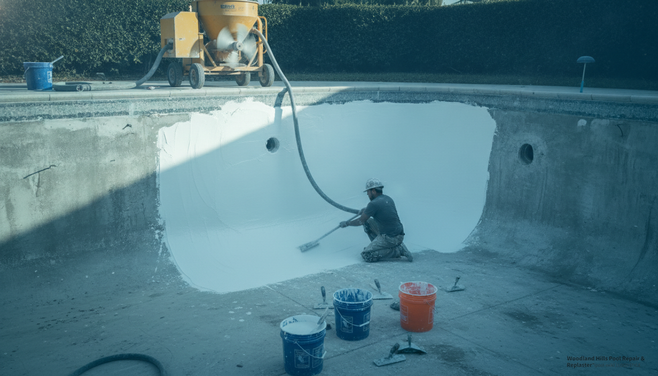 Pool Replastering