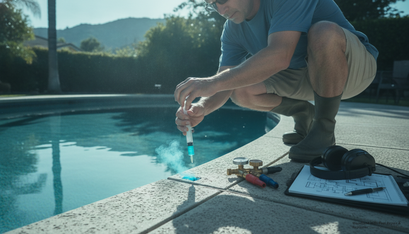 Pool Leak Detection
