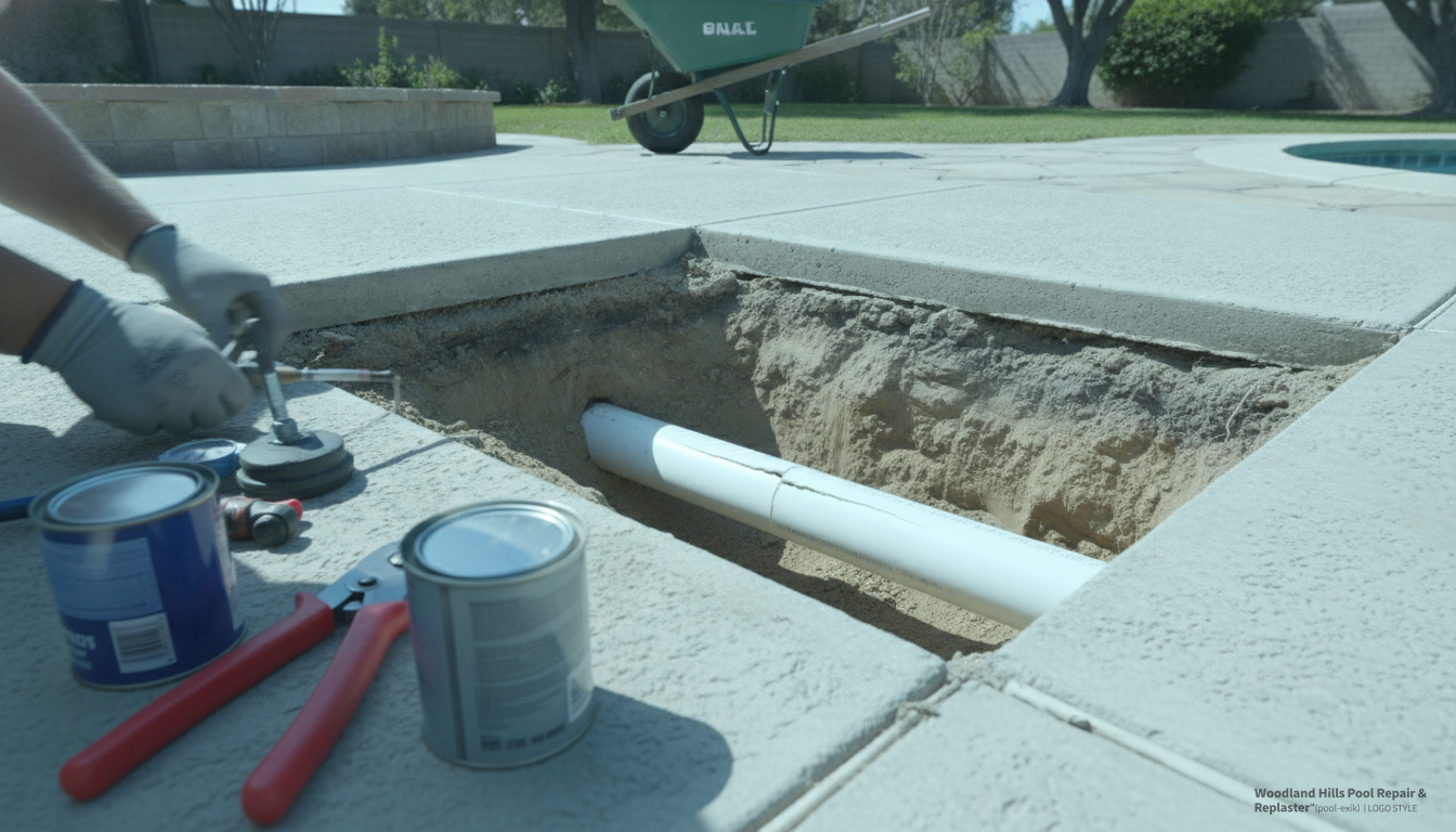 Pool Plumbing Leak Repair